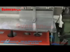 Machine automatique de fabrication de boîtes d'étain 50 cpm pour boîtes d'étain décoratives