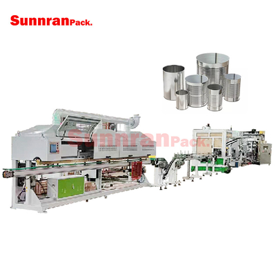 Streamline Down Line Of Milk Powder Can Making Machine