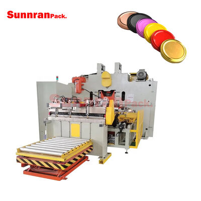 Automatic Twist-off Cap Making Metal Lid Top Production Line