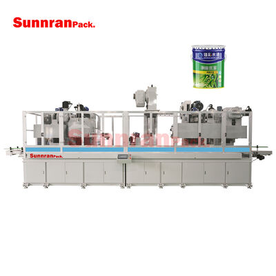 Ligne de production entièrement automatique pour les seaux dont la capacité est supérieure à 40 boîtes/min UN Curling