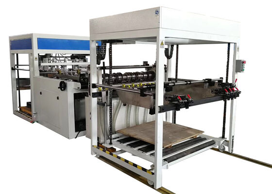 Machine de refendage automatique à poste unique pour la découpe de flans de corps de boîte en fer blanc