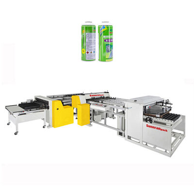 Machine de refendage de corps de boîtes de conserve, machine de refendage duplex pour boîtes de conserve générales, boîtes de conserve aérosols, boîtes de conserve alimentaires avec une capacité de 40 feuilles/min