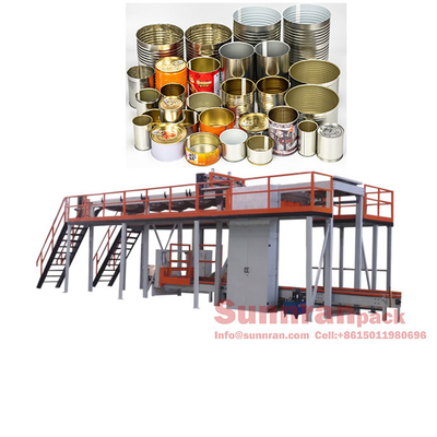 La boisson de Palletizer peut faisant la marque de Sunnran de certificat de la CE de machine