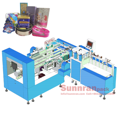Certificat automatique de la CE de Tin Box Making Machine 50cpm pour Tin Box décoré