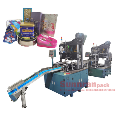 Tin Box Making Machine For décoratif 200mm peut certificat de la CE 40CPM