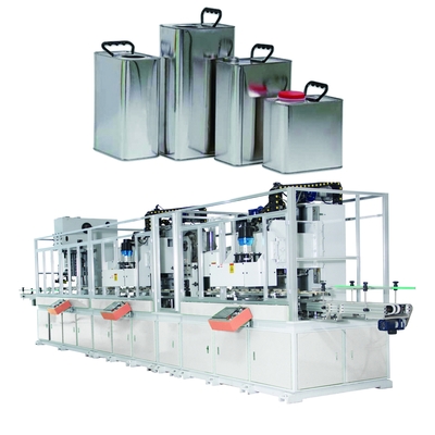 L'huile rectangulaire peut faisant la machine, huile Tin Manufacturing Machine 40CPM 3P